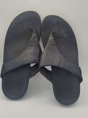 Fitflop Women's Black Thong Sandals